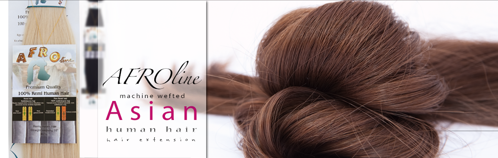 AFROline asian human hair extension